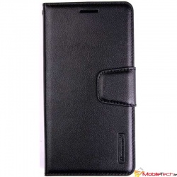 iPhone XS Case Hanman Wallet Cover Black